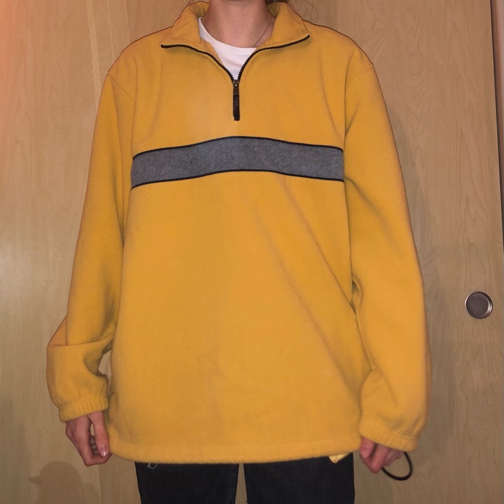 Izod Fleece Quarter Zip Sweatshirt